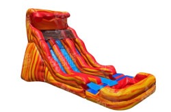 Flamin Wave - 17ft Double Lane Slide