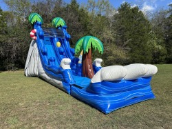 Malibu Splash - 20ft Single Lane Slide